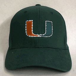 Miami Hurricanes Flashing Fiber Optic Cap