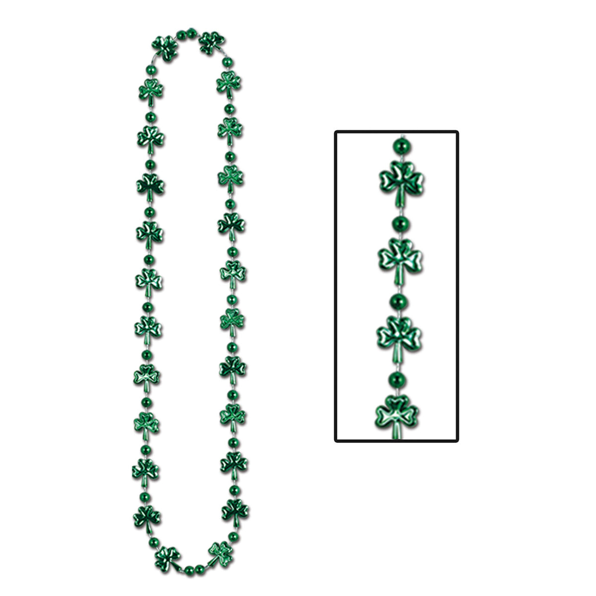 Bulk Shamrock Beads, (Pack Of 144)