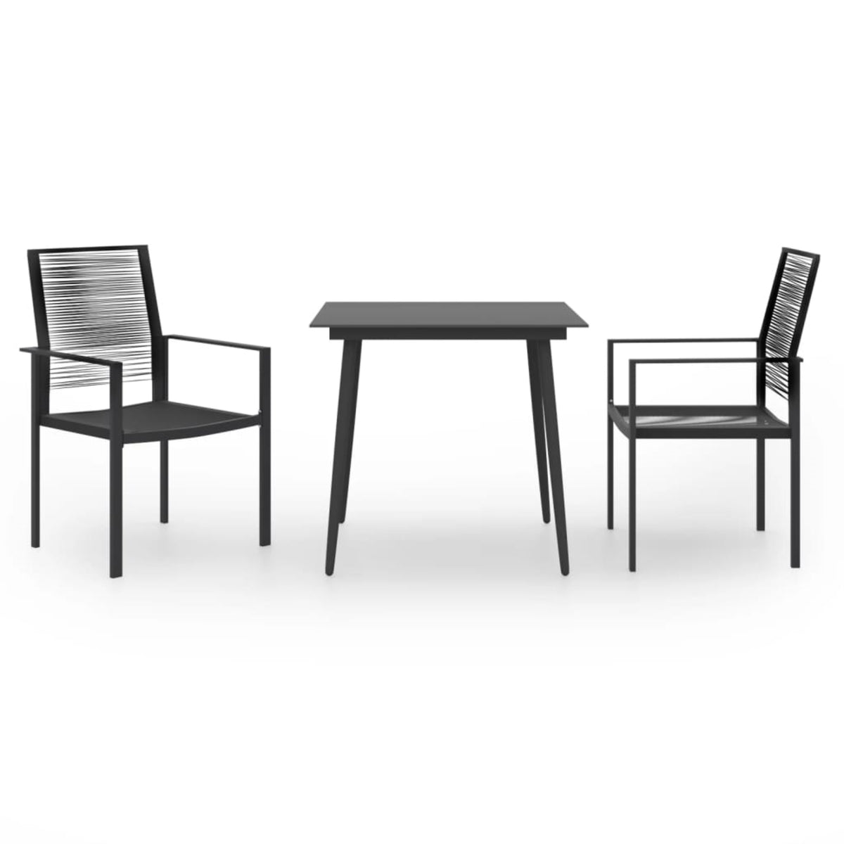 Vidaxl 3 Piece Patio Dining Set