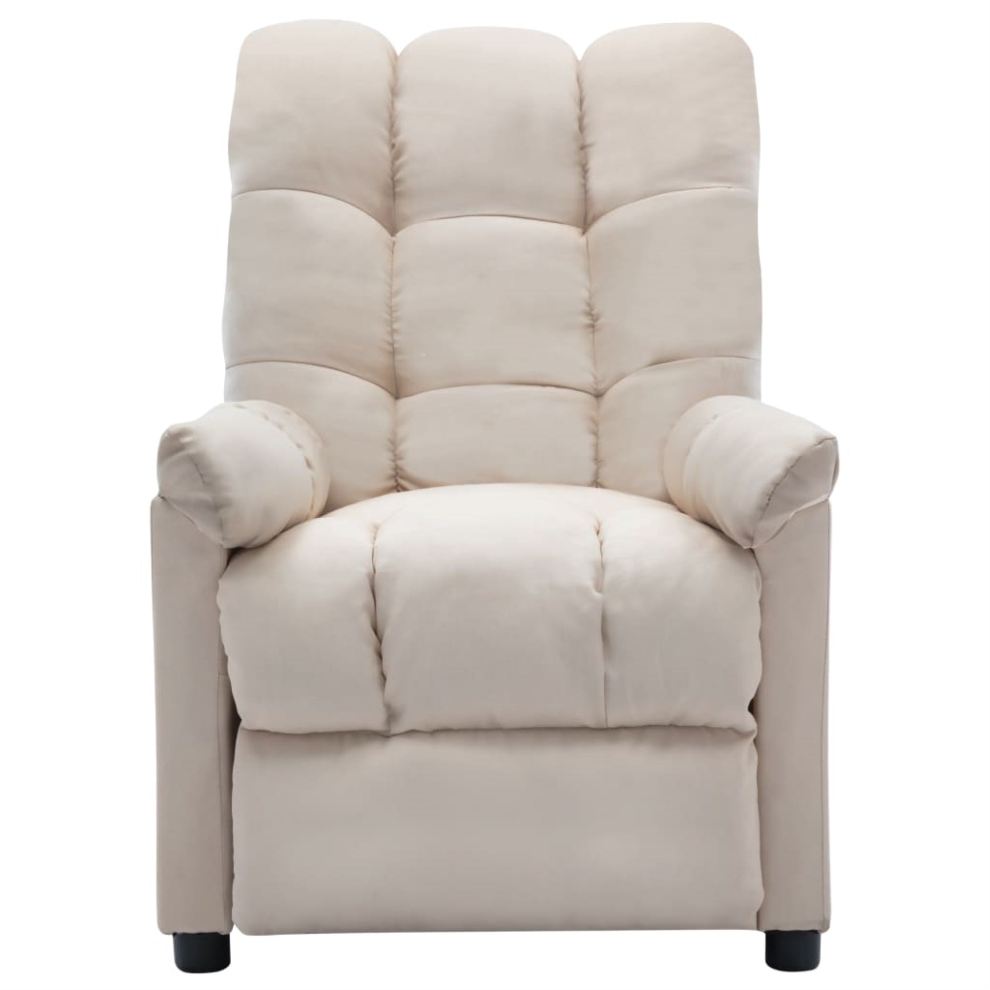 Vidaxl Electric Recliner Cream Fabric