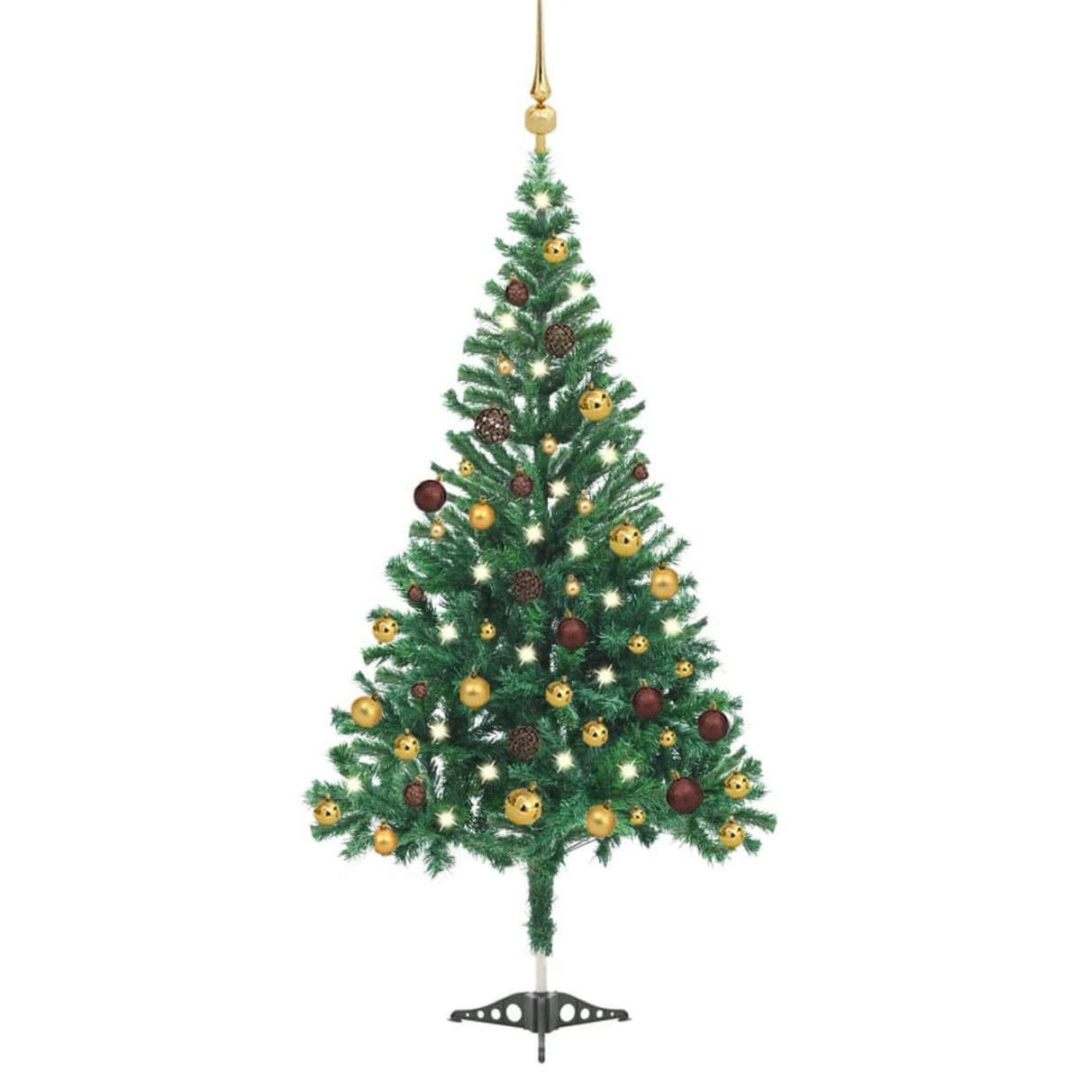 Vidaxl Artificial Christmas Tree With Leds&Ball Set 70.9' 564 Branches