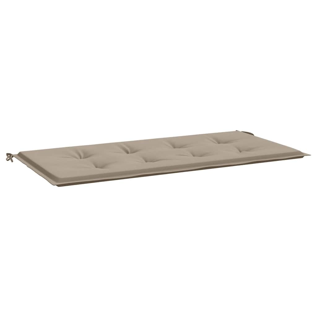 vidaXL Garden Bench Cushion Taupe 39.4x19.7"x1.6"