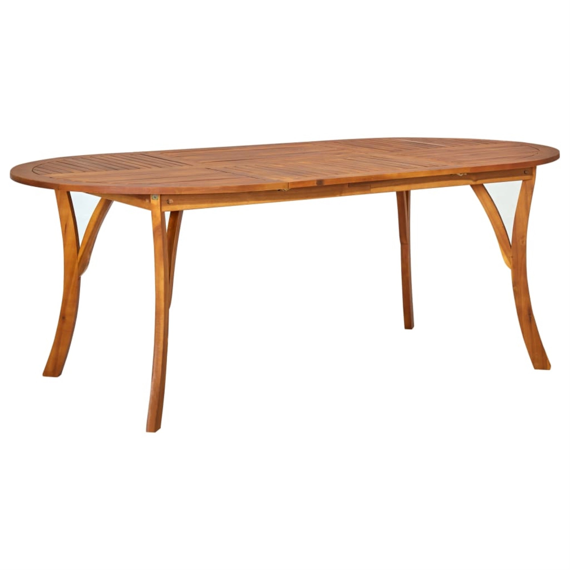 Vidaxl Garden Table 79.1'X39.4'X29.5' Solid Acacia Wood