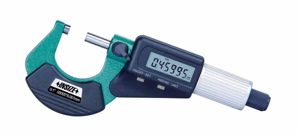 3109-25E Electronic Outside Micrometer, 0-1'/0-25Mm