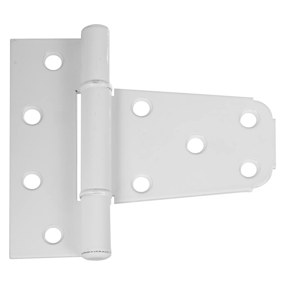 National Hardware N342-568 3-12 White Gate Hinge