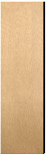 Double End Side Panel - for 6 Feet High - 18 Inch Deep Designer Wood Locker - without Sloping Hood - Maple