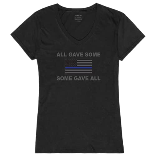 Graphic V-Neck, All Gave, Black, 2X