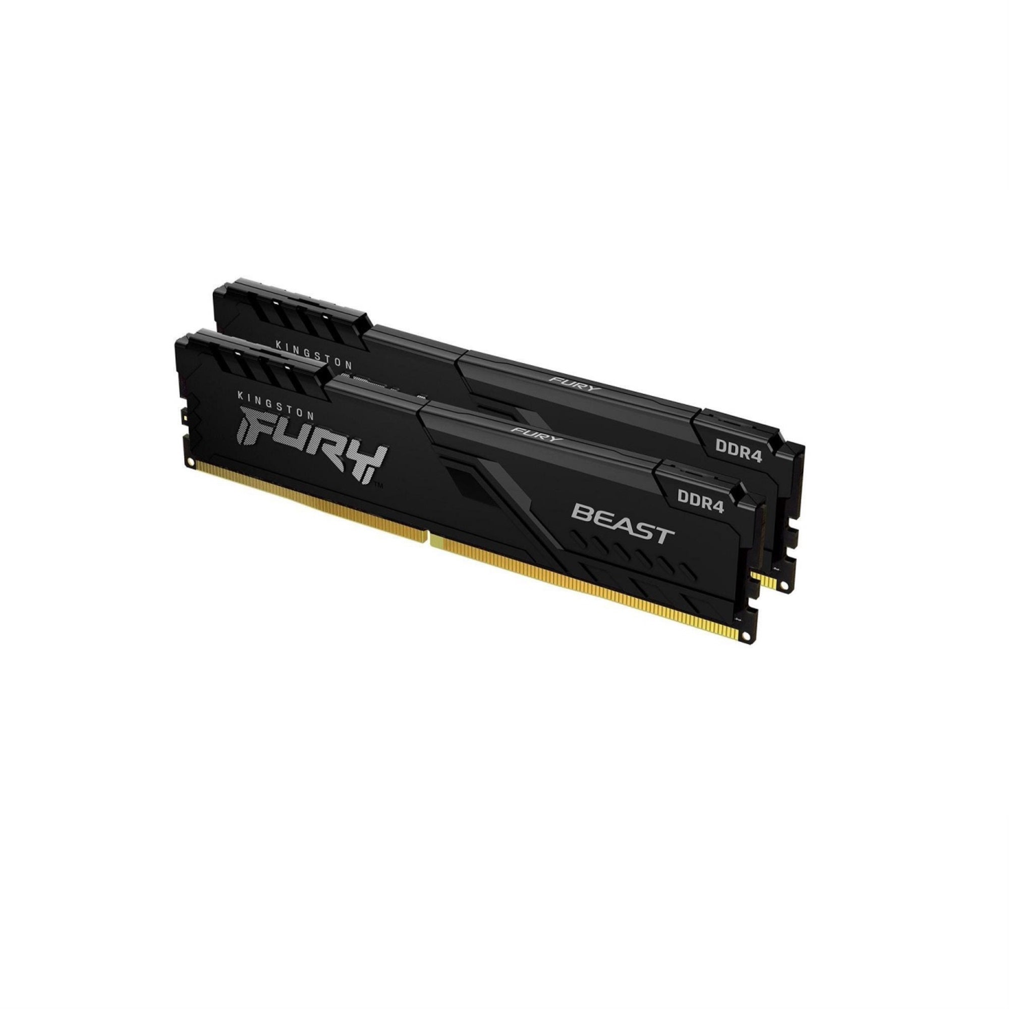 64GB (2x32GB) DDR4 3200MHz PC4-25600 288pin CL16 Kingston Non-ECC CL16 KF432C16BBK2/64