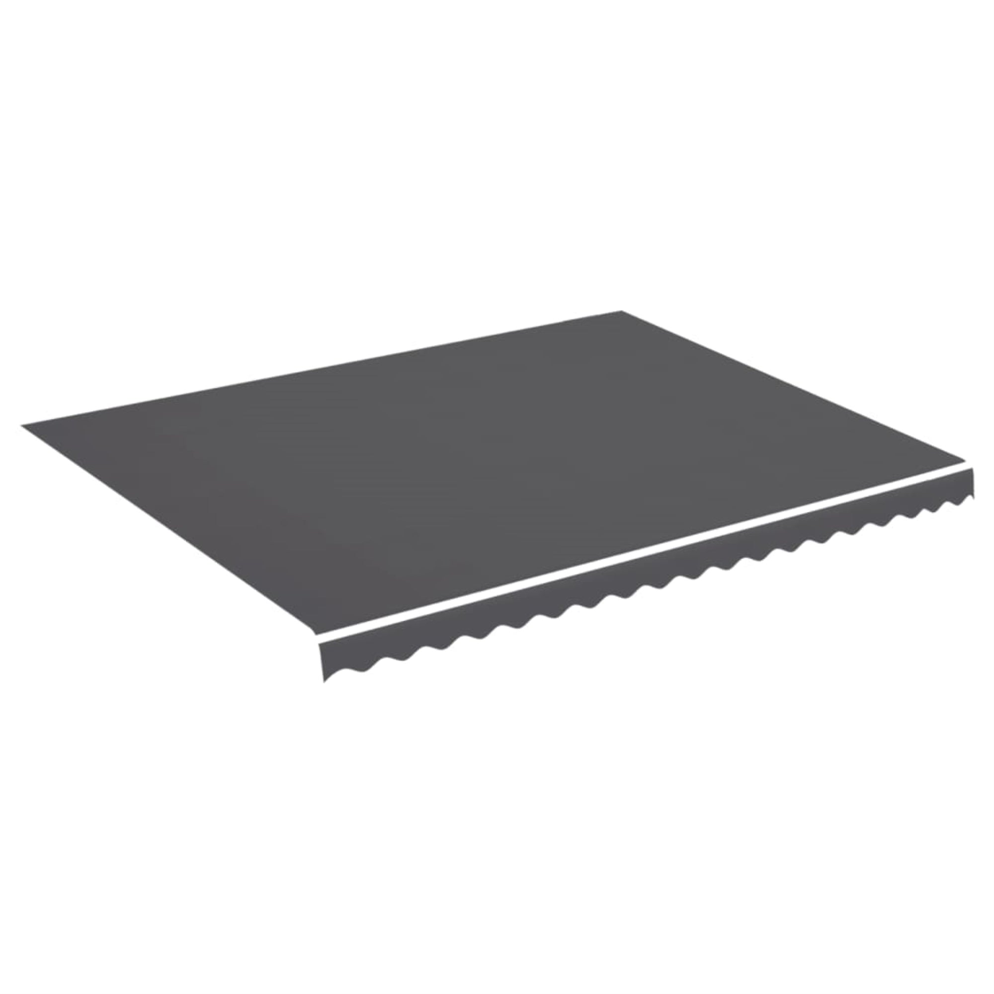 Vidaxl Replacement Fabric For Awning Anthracite 14.8'X11.5'