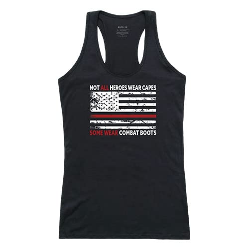WomenGraphicTank, Not All w/TRL, Black, M