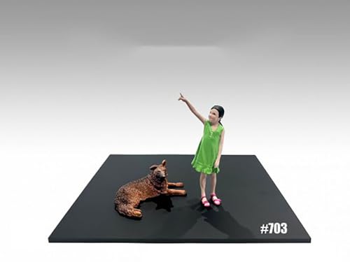 Figure24 Series 1″ Figure 703 Set of 2 pieces for 1/24 Scale Models by American Diorama