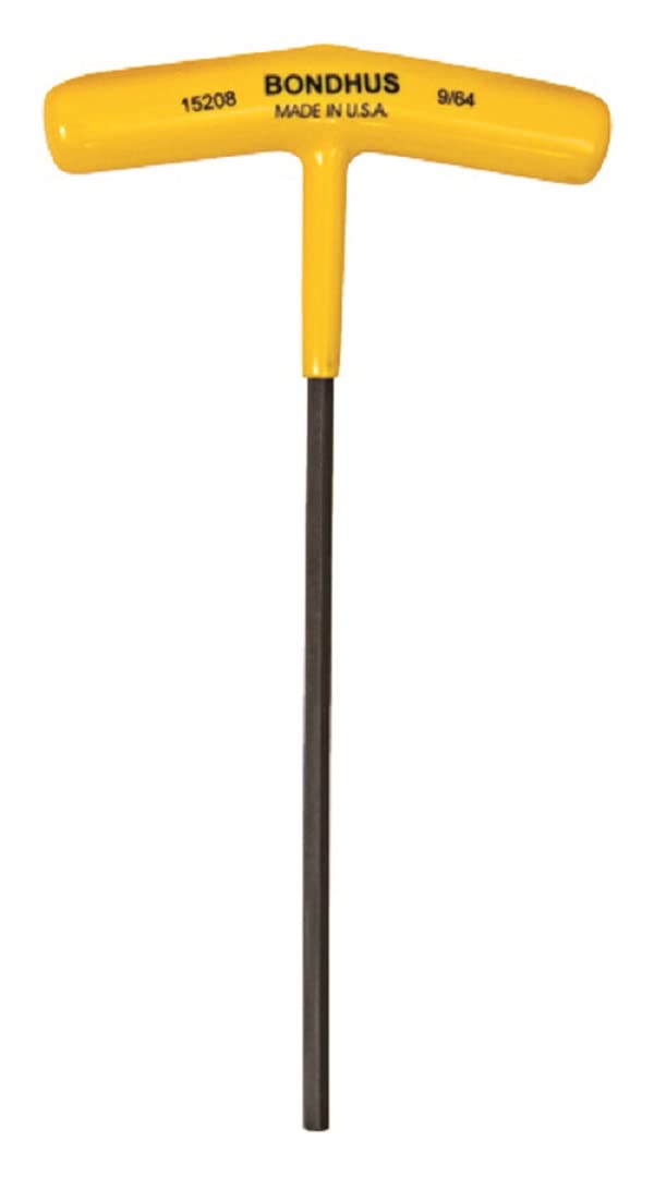 9/64″ Hex T-Handle 6″ Length