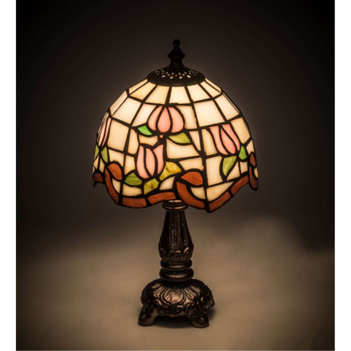 12'H Roseborder Mini Lamp