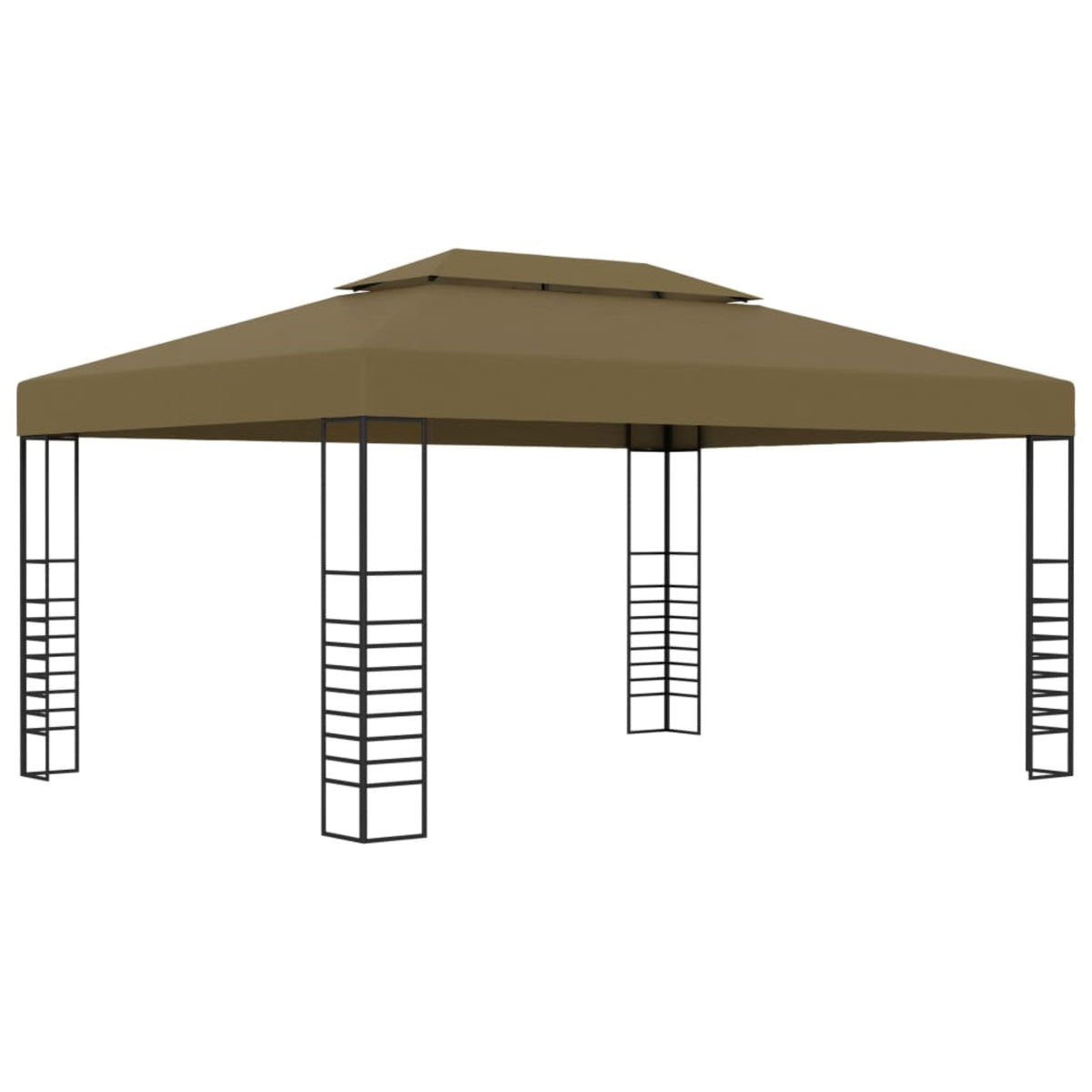 Vidaxl Gazebo 118.1'X157.5' Taupe 180 G/M?