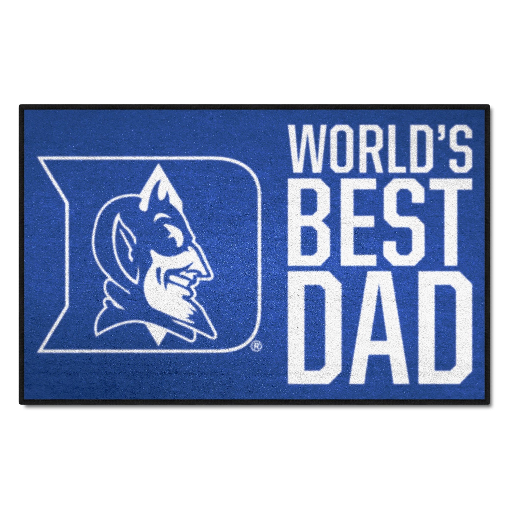 Duke Blue Devils Starter Mat Accent Rug - 19In. X 30In. World'S Best Dad Starter Mat