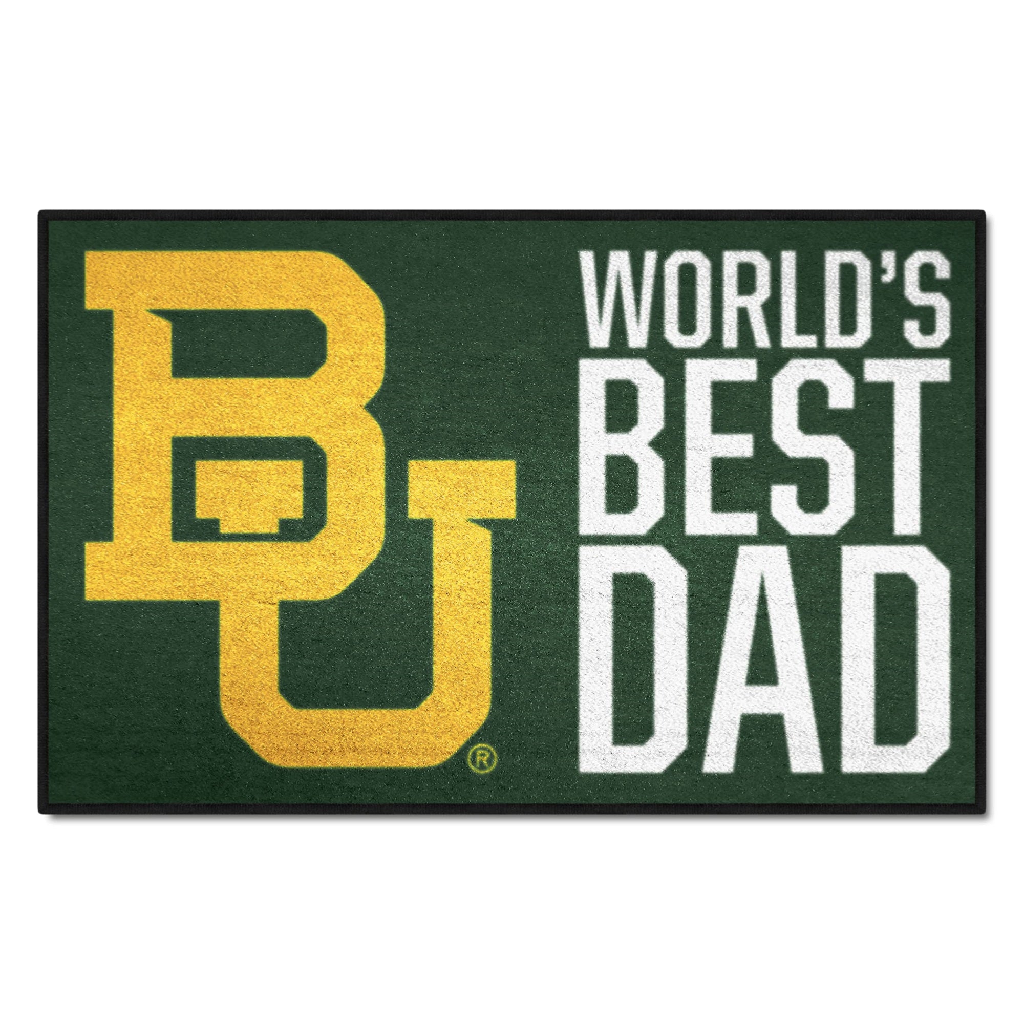 Baylor Bears Starter Mat Accent Rug - 19In. X 30In. World'S Best Dad Starter Mat