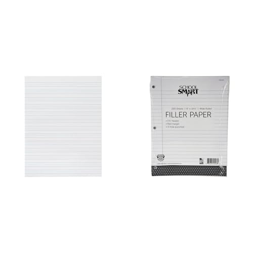 Casafoyer Skip-A-Line & 3-Hole Punched Filler Paper Combo Kit for Stud ...