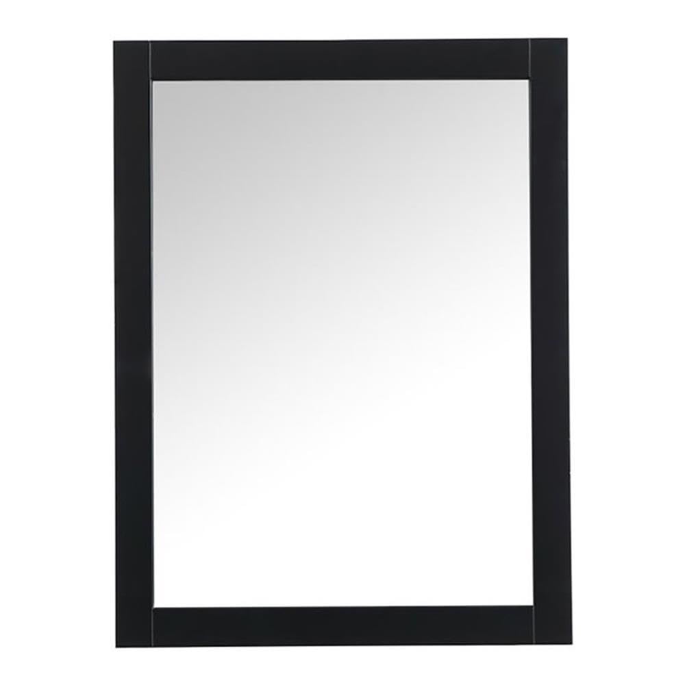 Aqua vanity mirror 24x32 inch in black