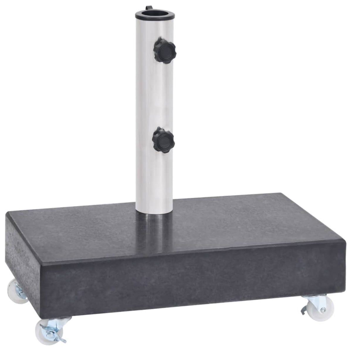 Vidaxl Umbrella Base Black 17.7'X9.8'X3.1' Granite