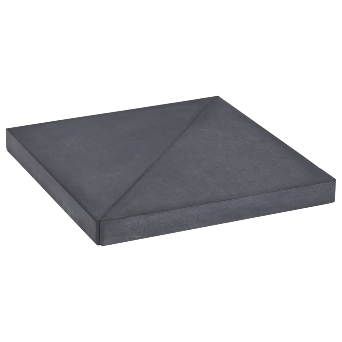 Vidaxl Umbrella Base Black 18.5'X18.5'X1.9' Granite