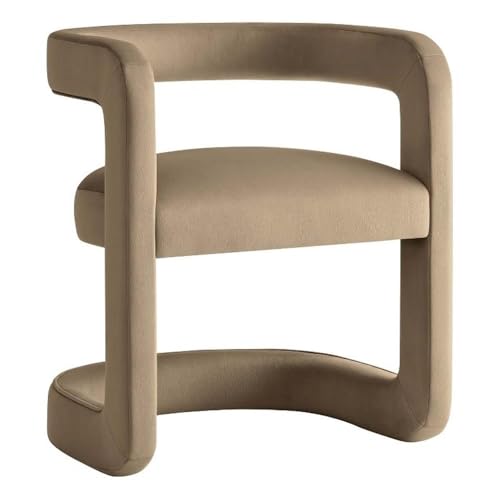 Winslow Performance Velvet Barrel Accent Chair