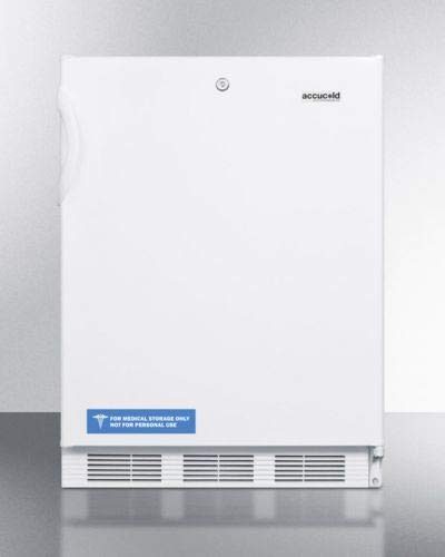 Summit Medical Freestanding Refrigerator-Freezer In Ada Counter Height Al750L