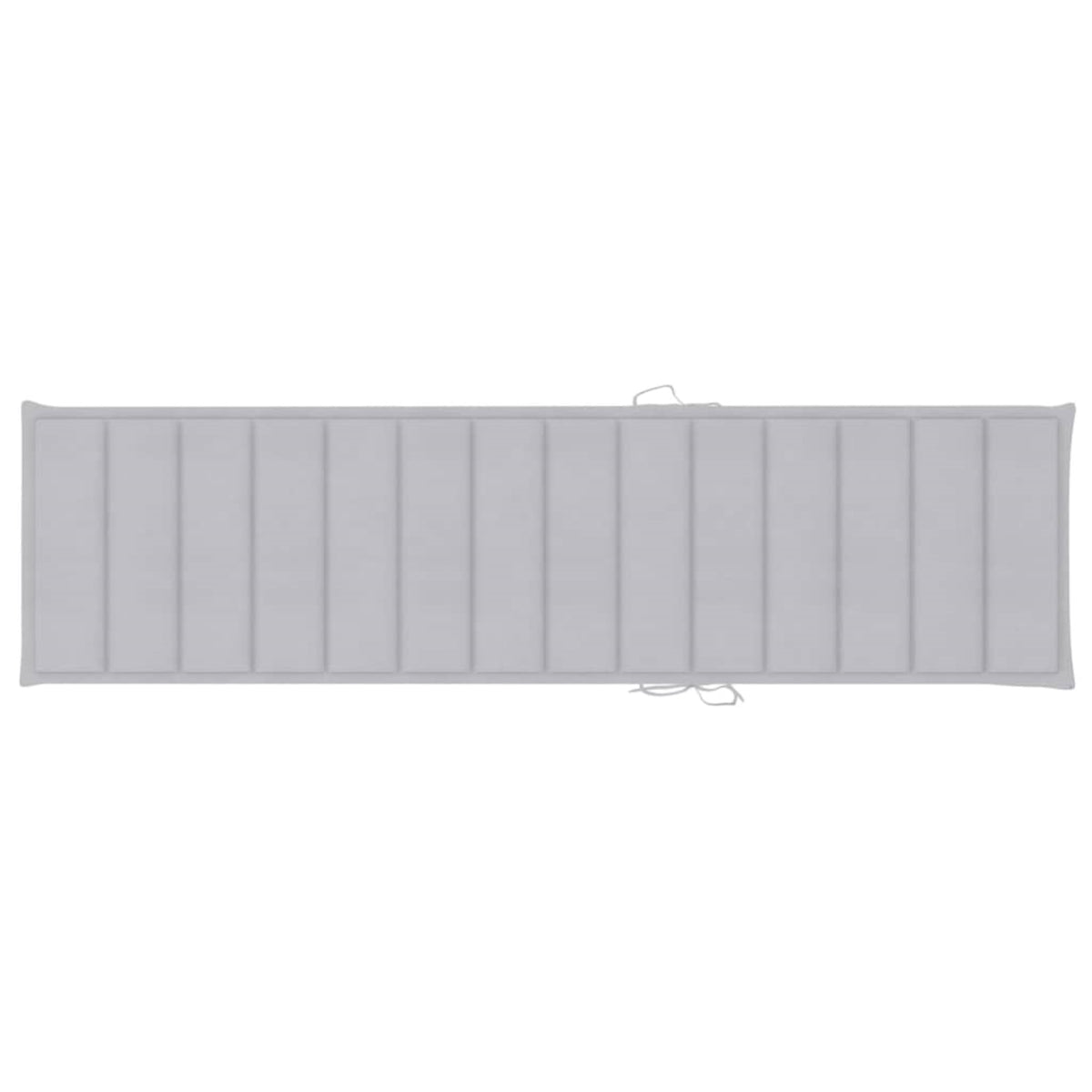 Vidaxl Sun Lounger Cushion Gray 78.7'X19.7'X1.6' Fabric