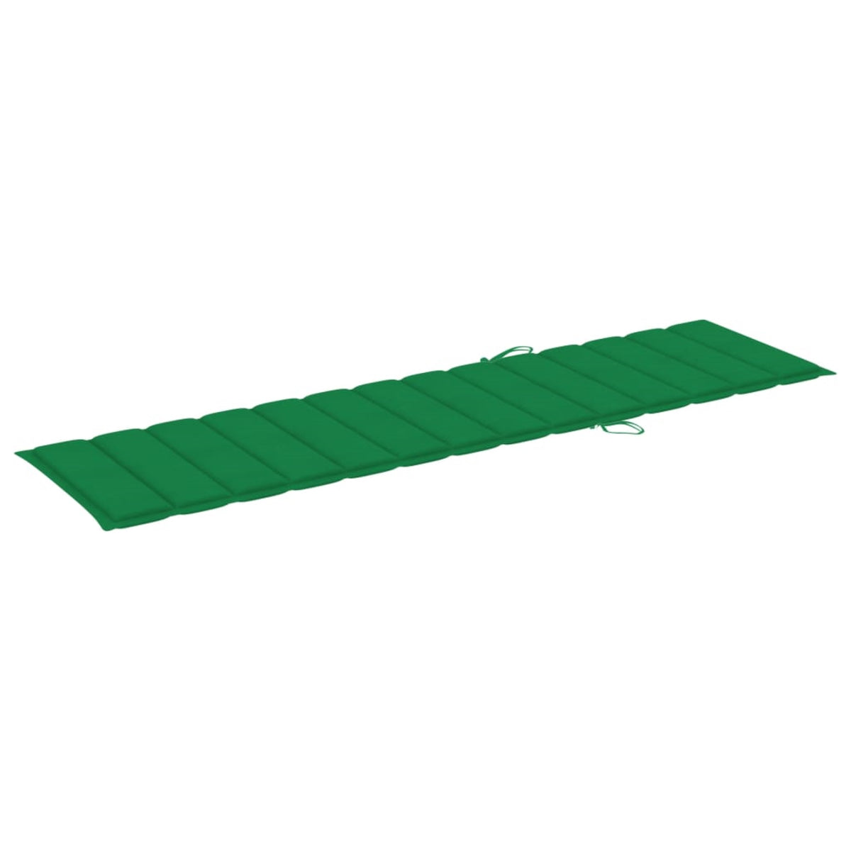 Vidaxl Sun Lounger Cushion Green 78.7'X19.7'X1.6' Fabric