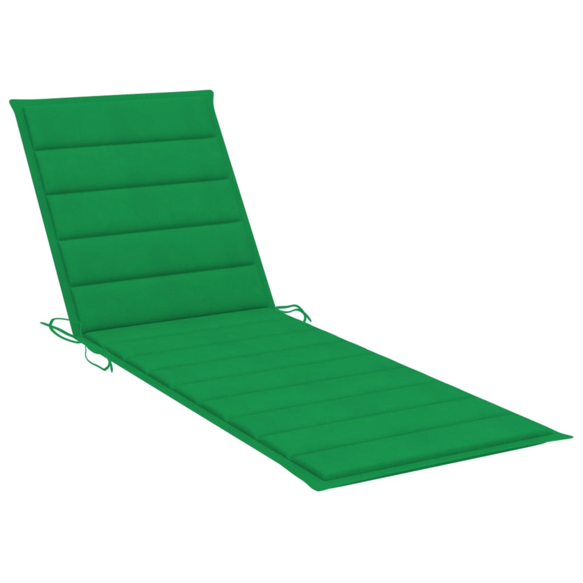 Vidaxl Sun Lounger Cushion Green 78.7'X23.6'X1.6' Fabric