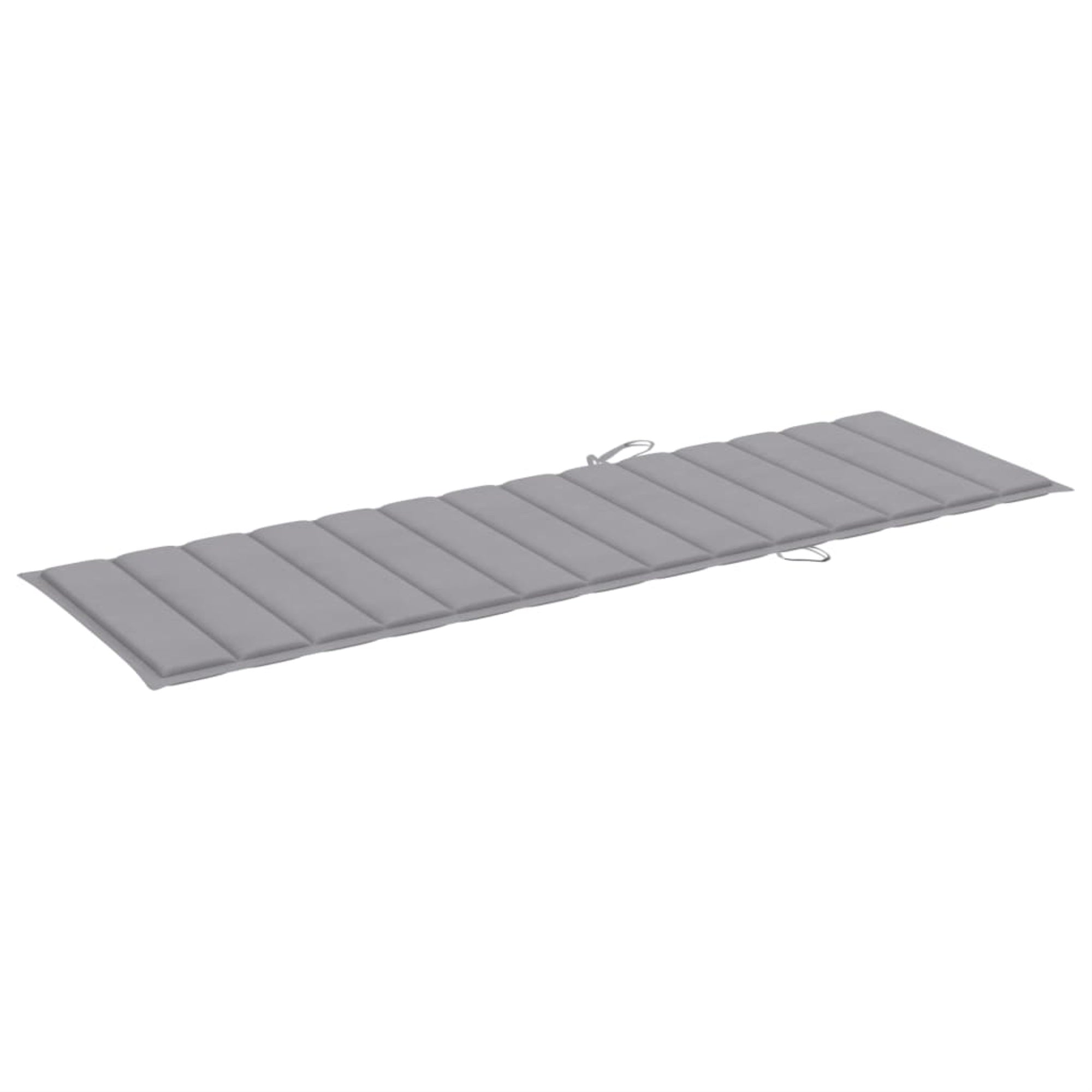 Vidaxl Sun Lounger Cushion Gray 78.7'X27.6'X1.6' Fabric