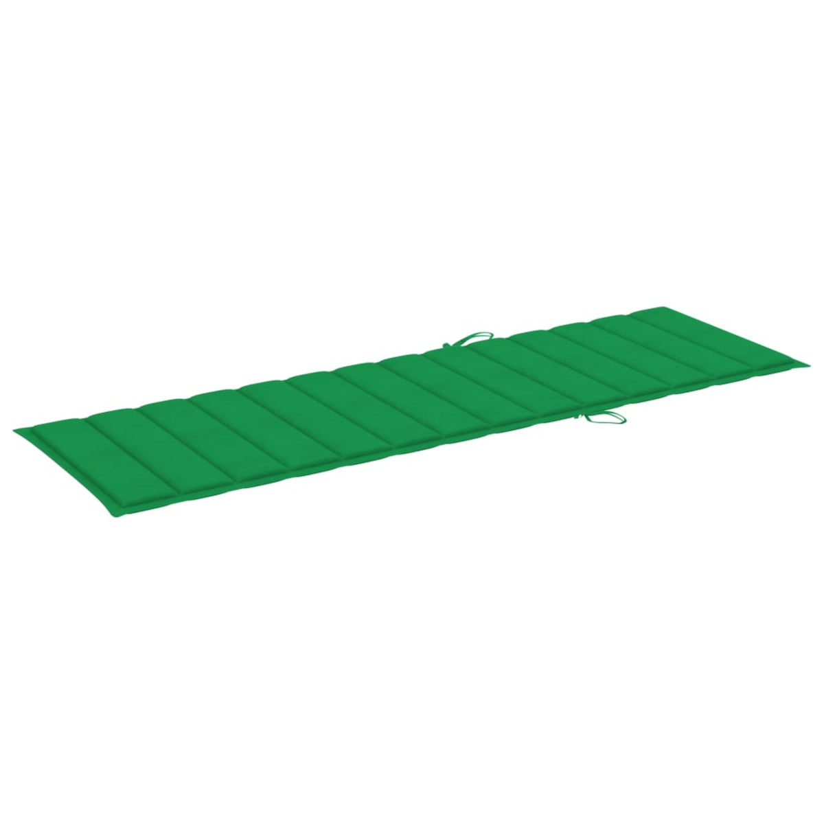 Vidaxl Sun Lounger Cushion Green 78.7'X27.6'X1.6' Fabric