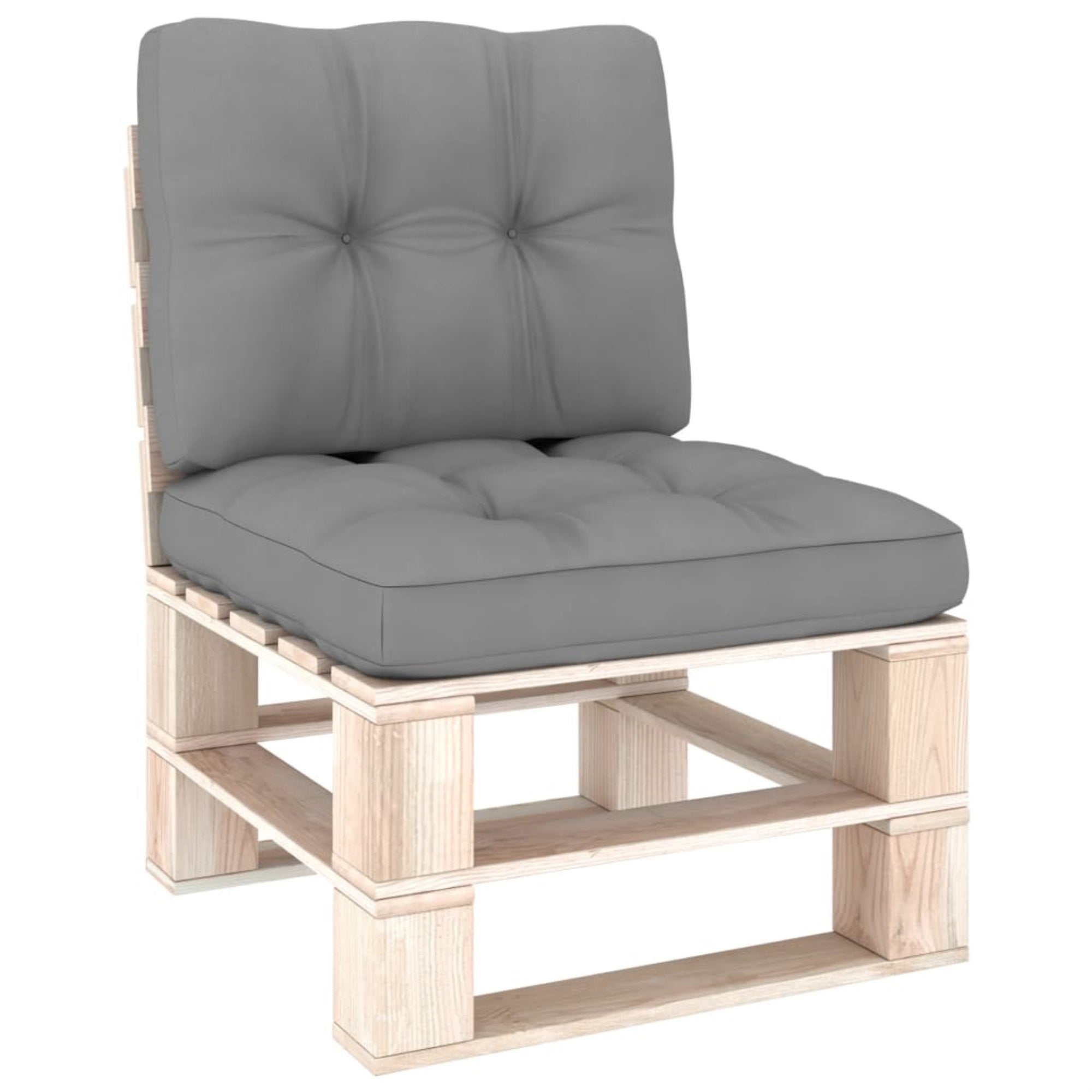 Vidaxl Pallet Sofa Cushions 2 Pcs Gray