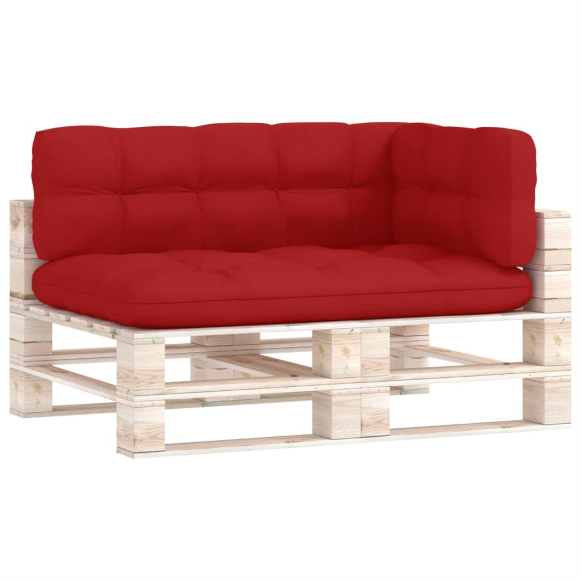 Vidaxl Pallet Sofa Cushions 3 Pcs Red
