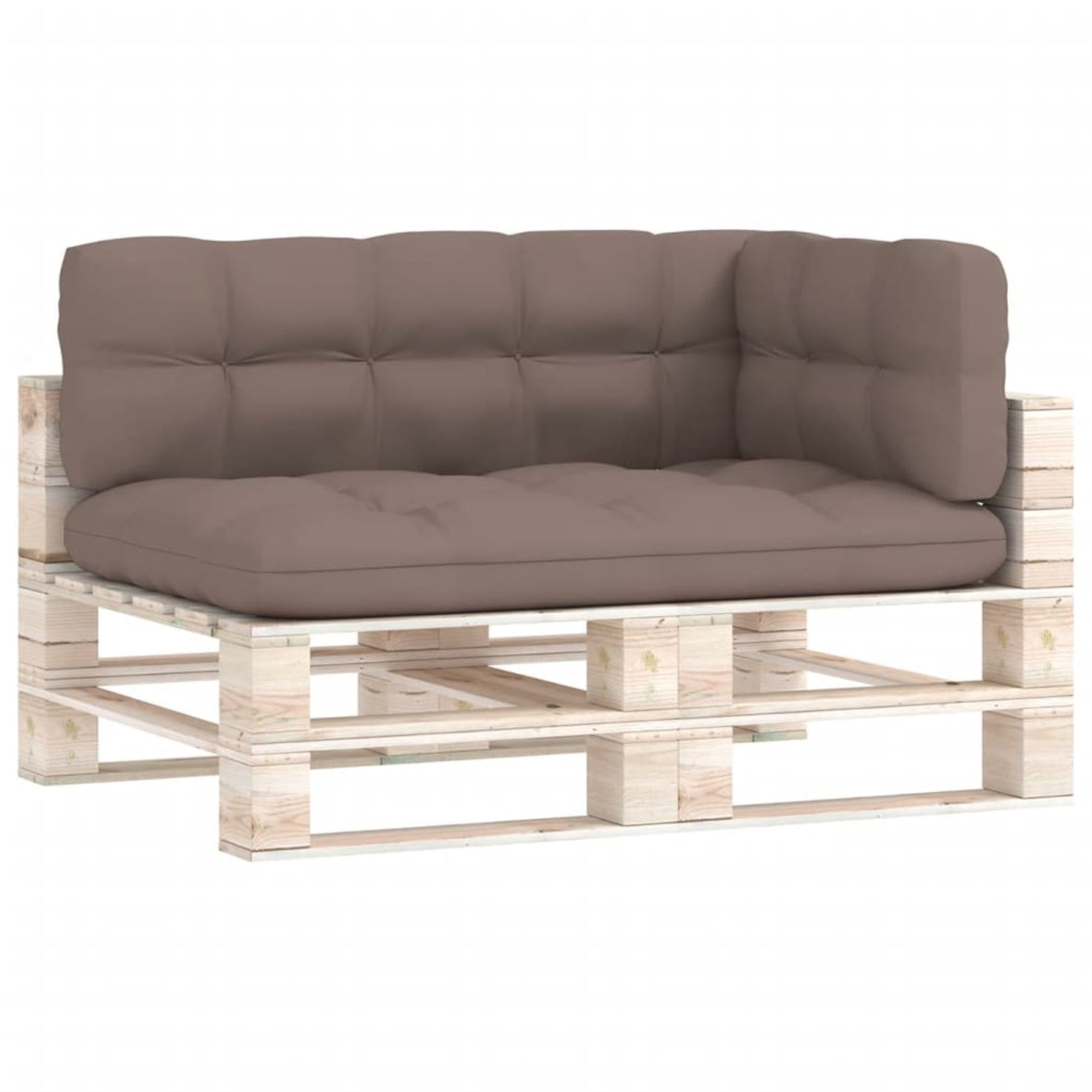 Vidaxl Pallet Sofa Cushions 3 Pcs Taupe