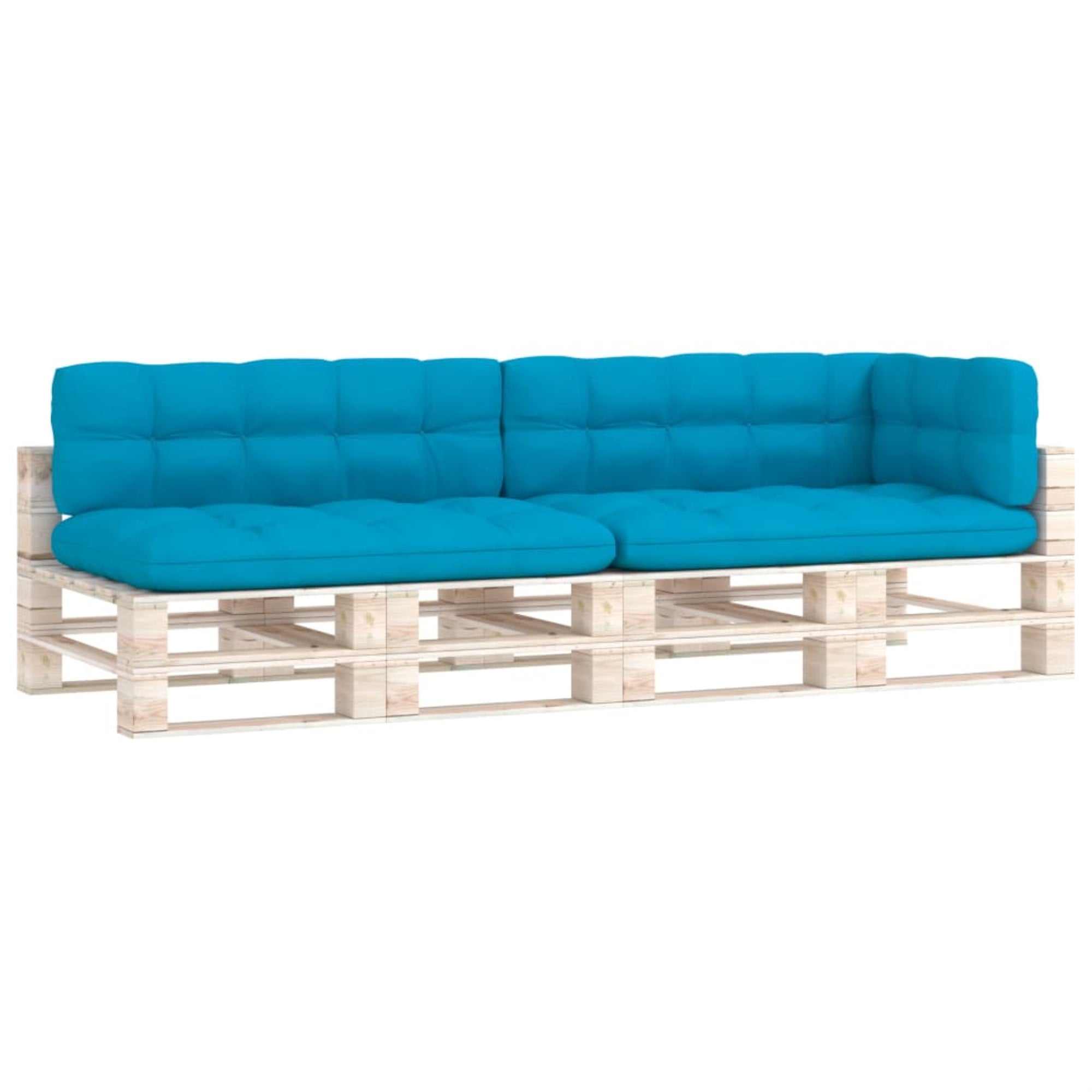 Vidaxl Pallet Sofa Cushions 5 Pcs Blue