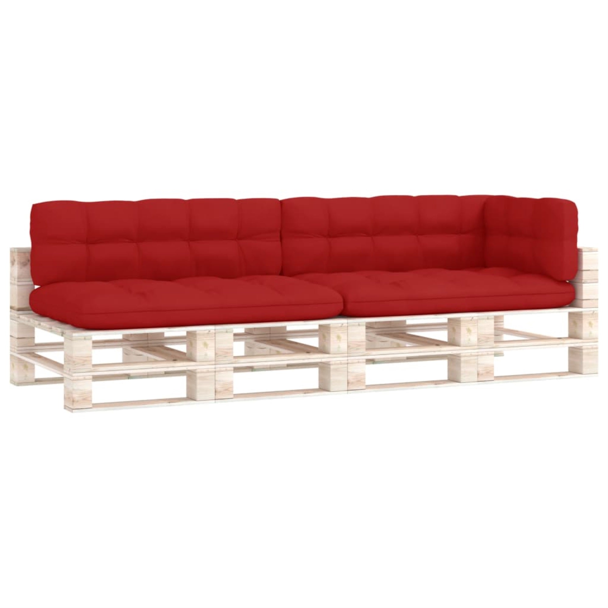 Vidaxl Pallet Sofa Cushions 5 Pcs Red