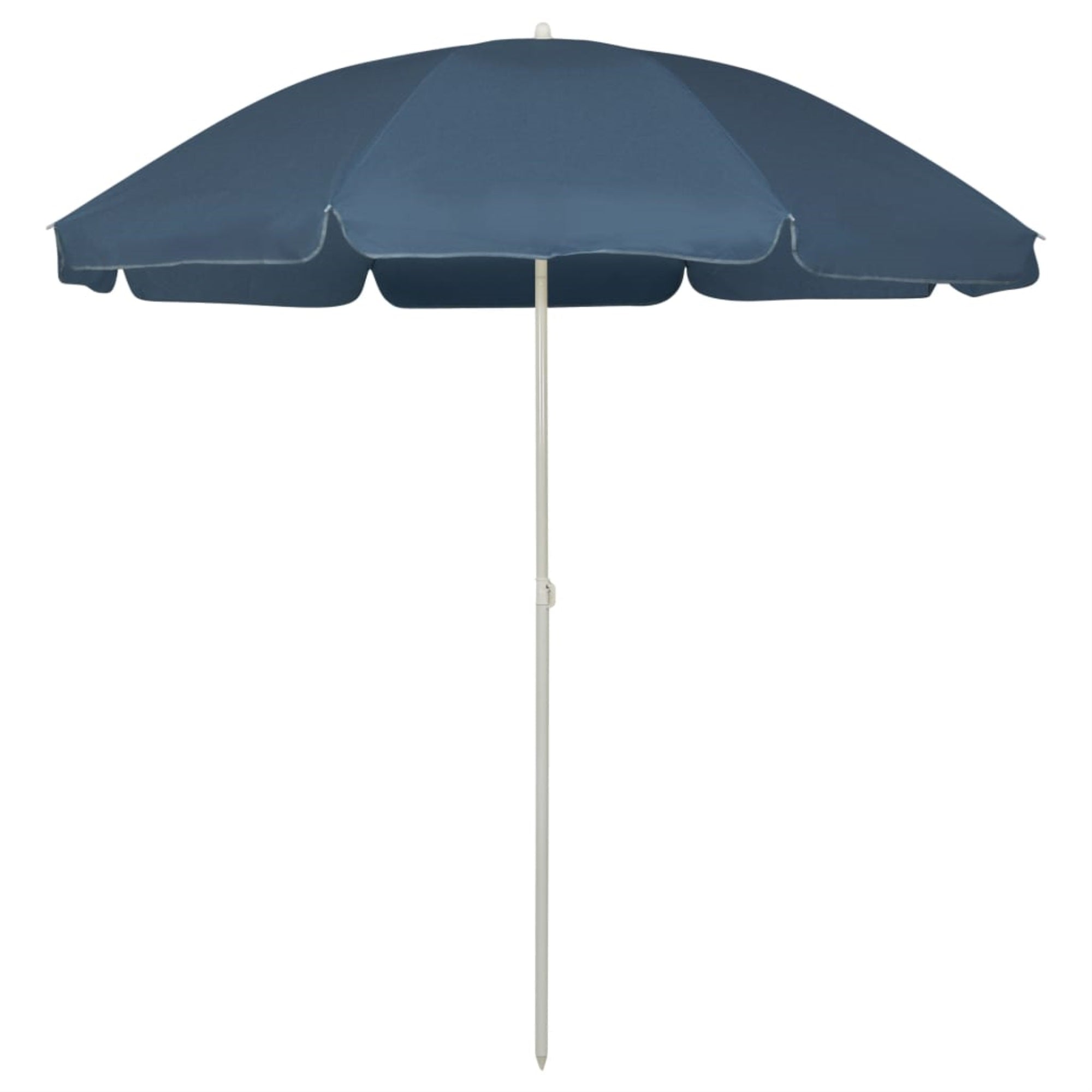 Vidaxl Beach Umbrella Blue 94.5'