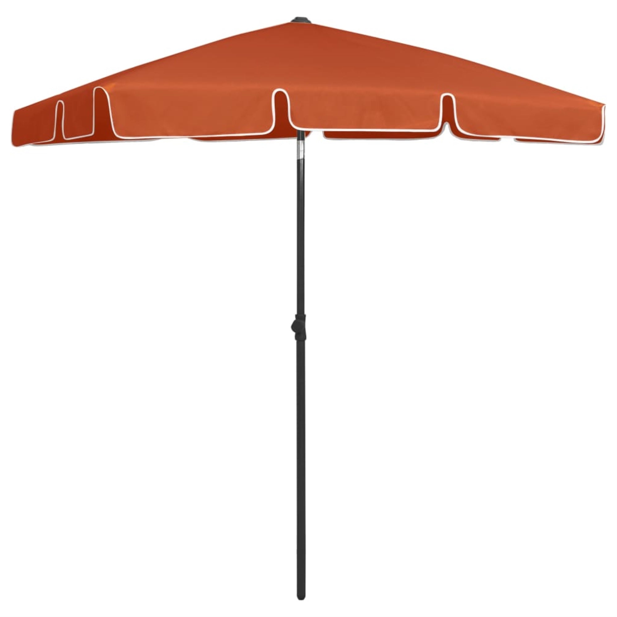 Vidaxl Beach Umbrella Terracotta 70.9'X47.2'