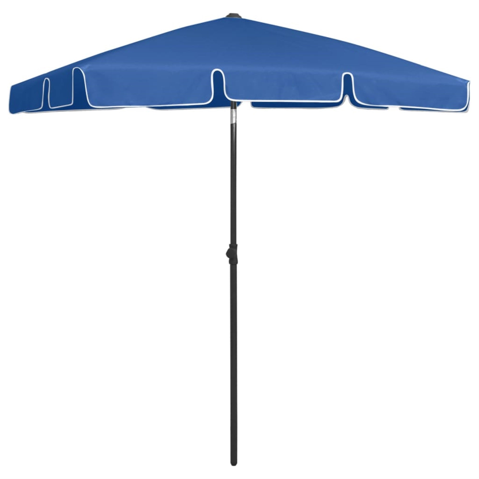 Vidaxl Beach Umbrella Azure Blue 70.9'X47.2'