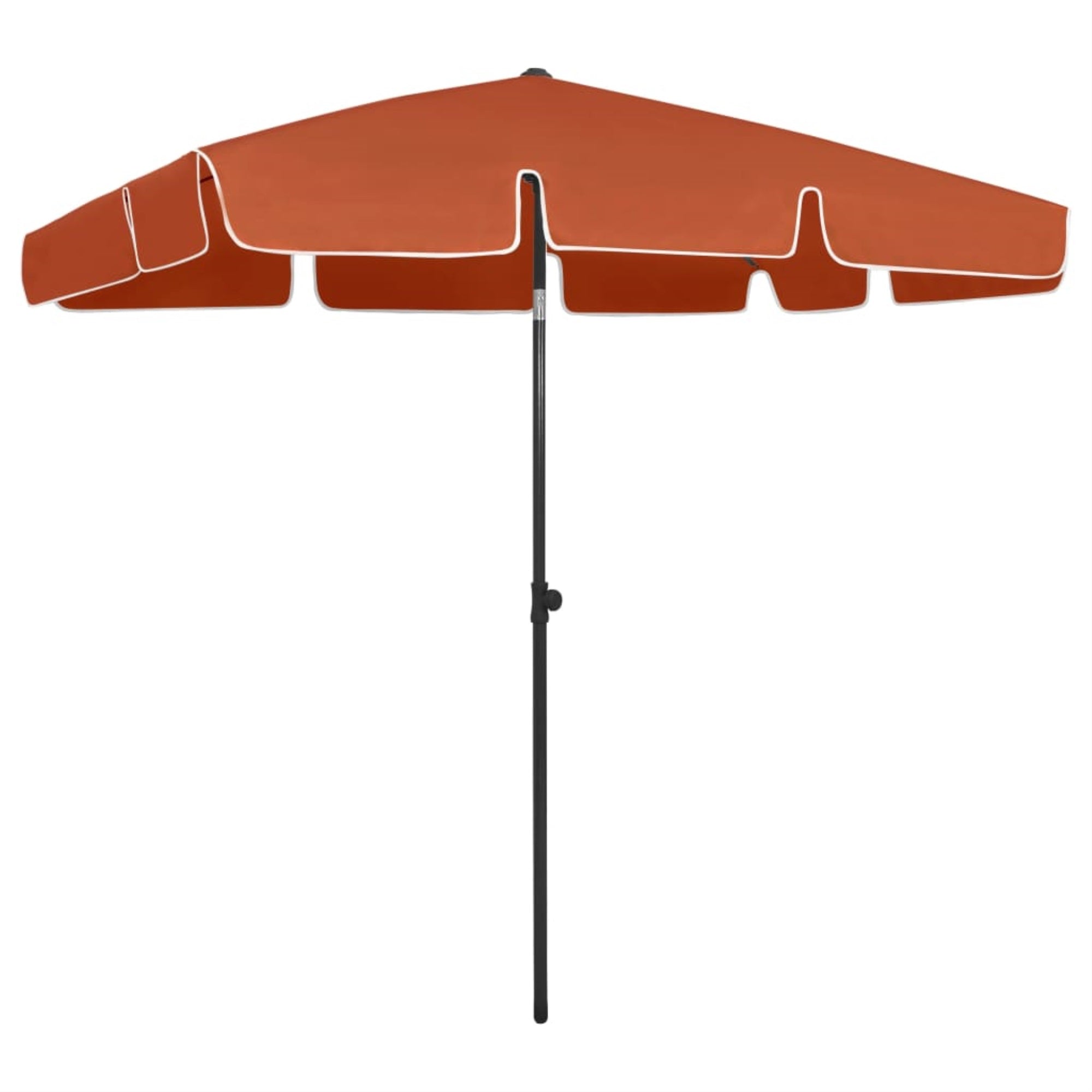 Vidaxl Beach Umbrella Terracotta 78.7'X49.2'