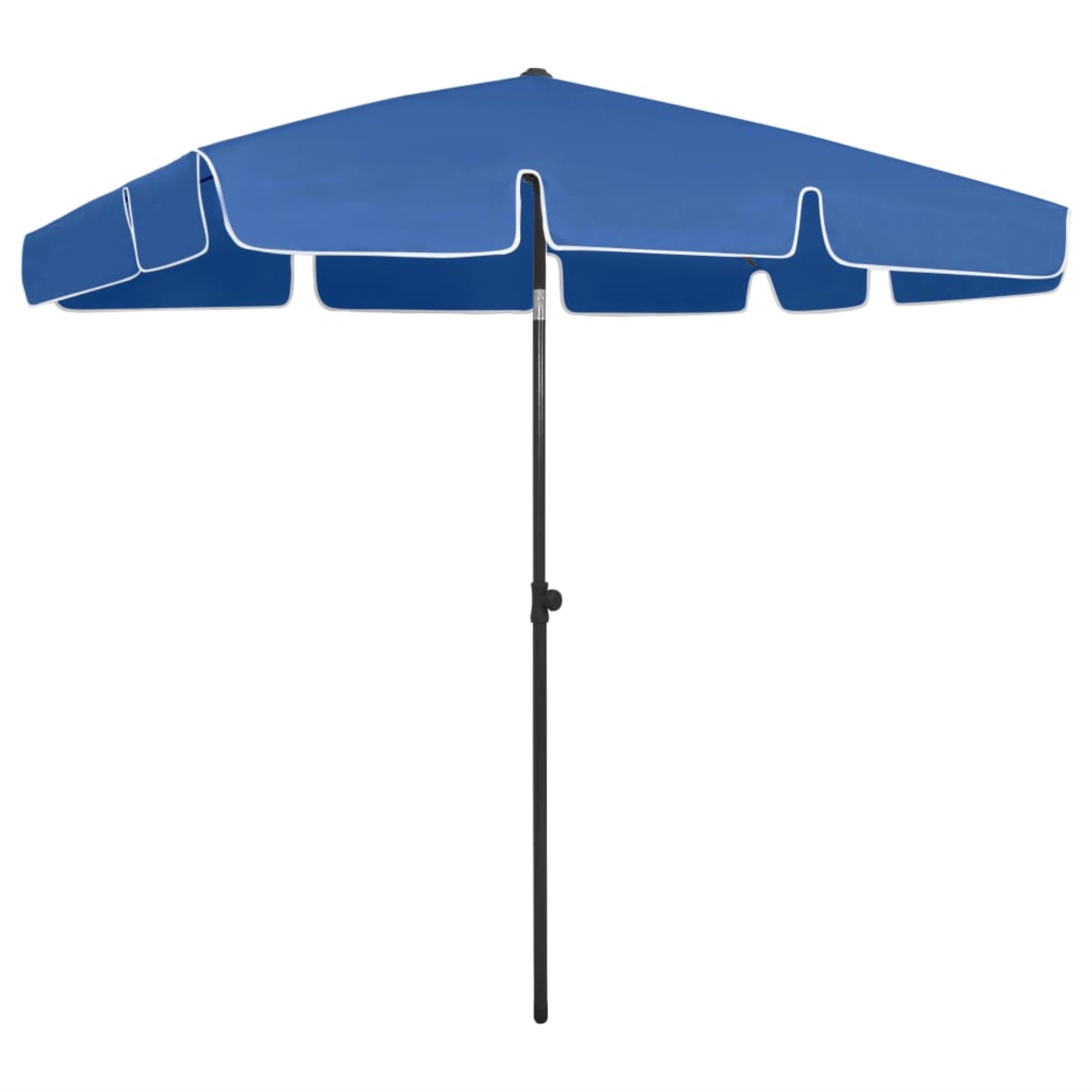 Vidaxl Beach Umbrella Azure Blue 78.7'X49.2'