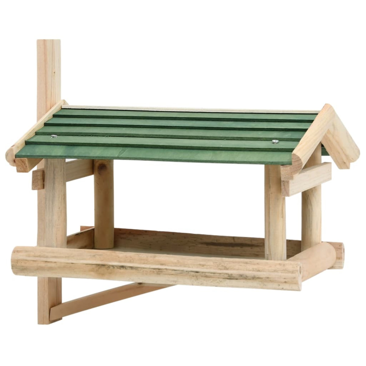 Vidaxl Bird Feeder Solid Wood 13.8'X11.6'X8.3'