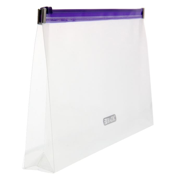 Bazic Clear Coupon/Check Size Zip Envelope