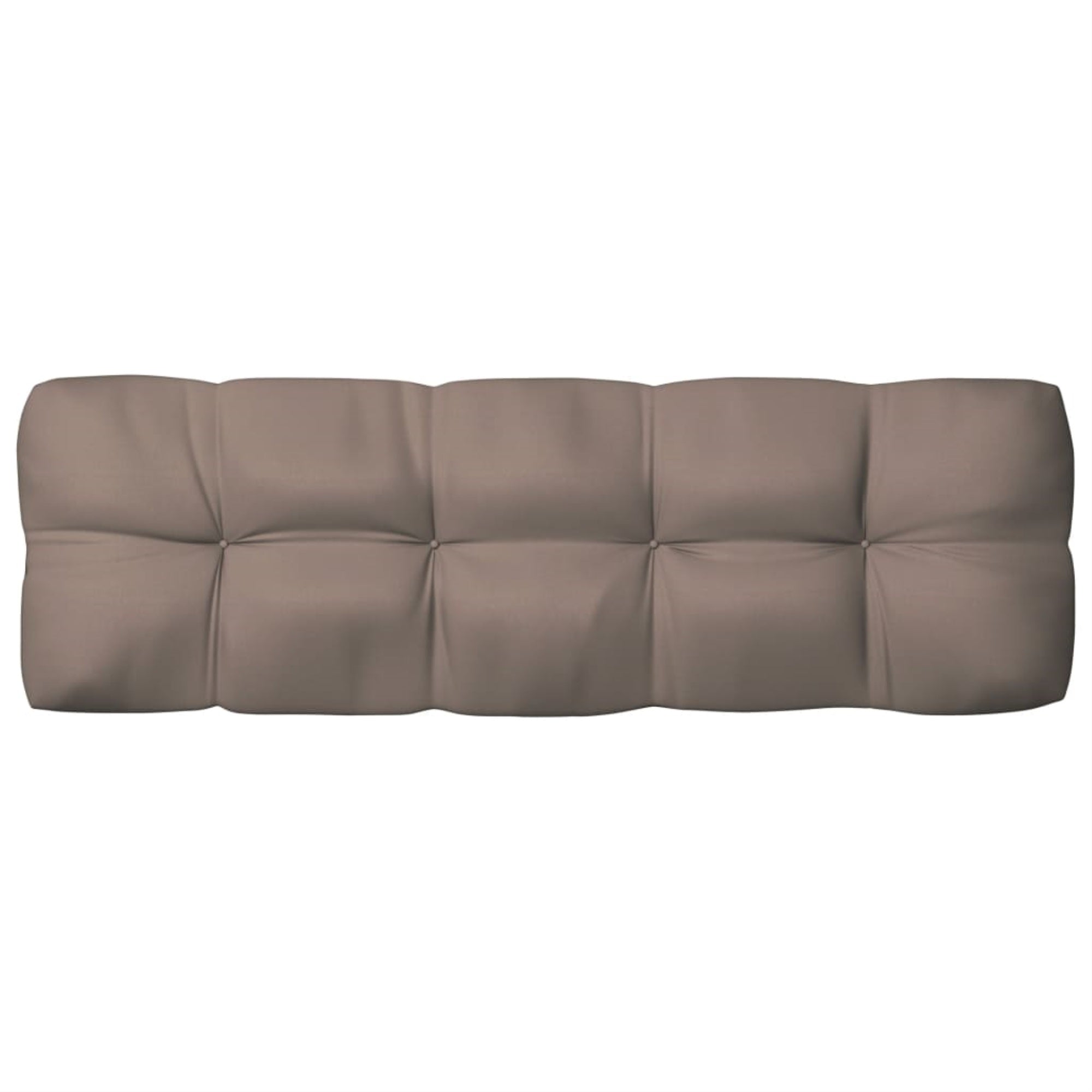 Vidaxl Pallet Sofa Cushion Taupe 47.2'X15.7'X4.7'