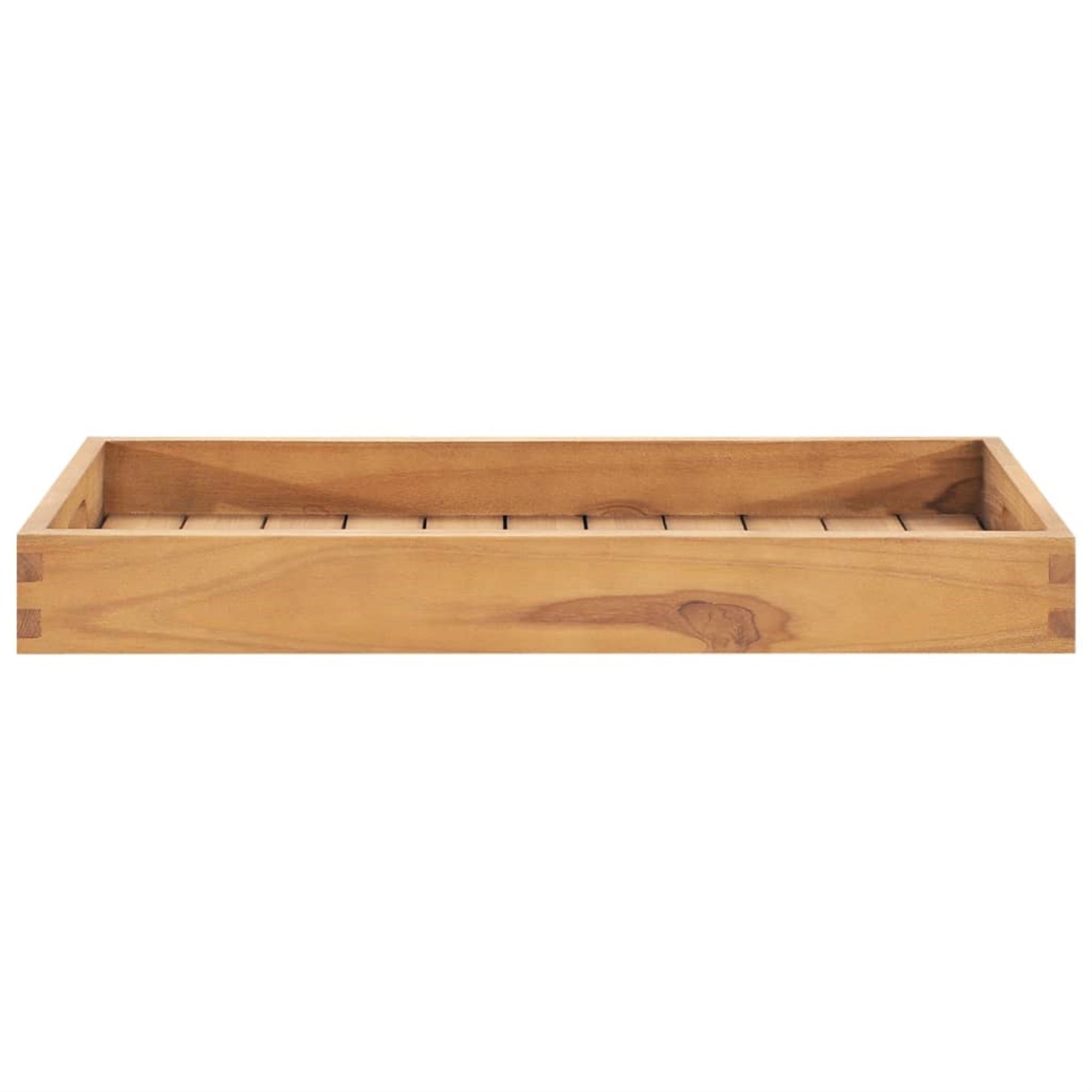 Vidaxl Serving Tray 23.6'X13.8' Solid Wood Teak