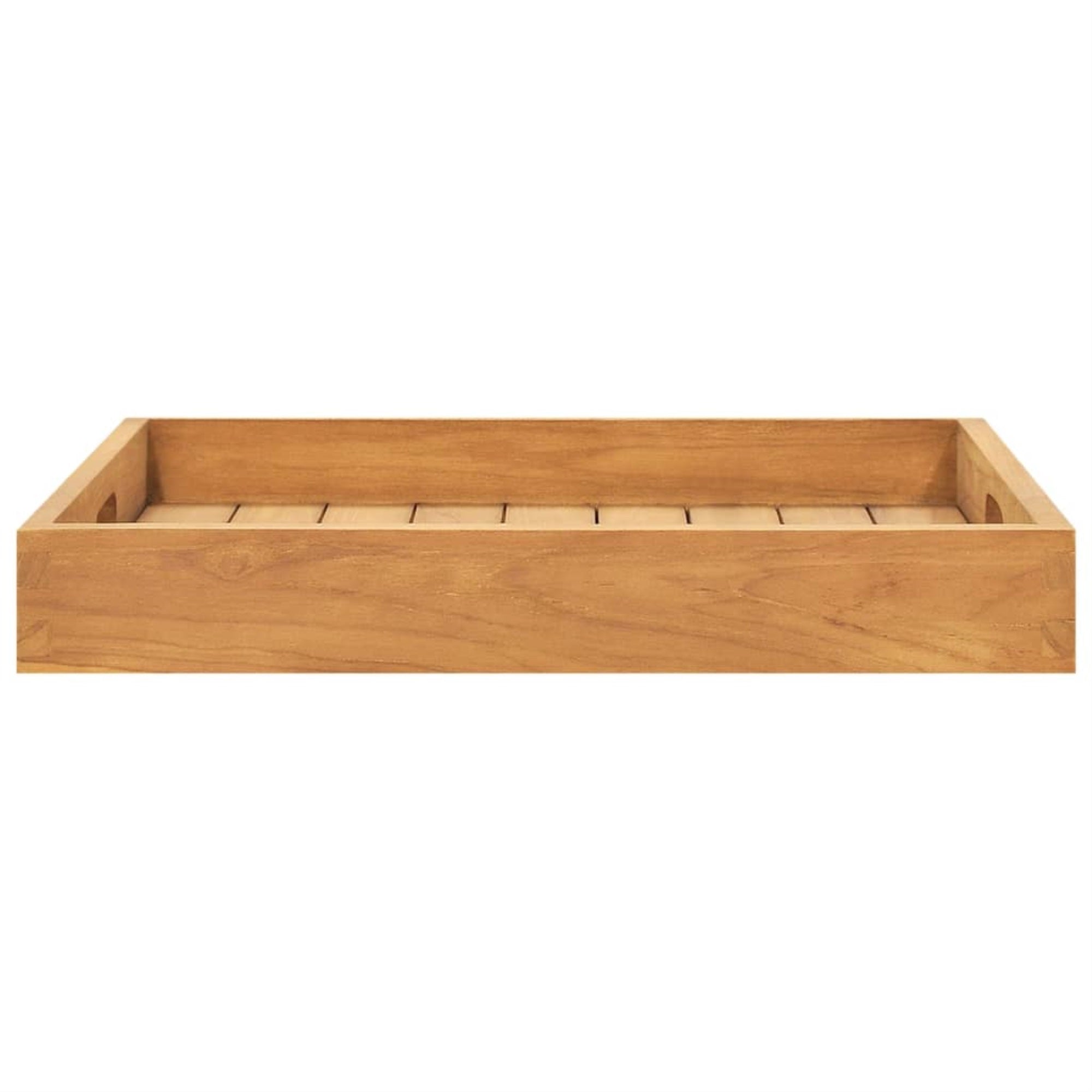 Vidaxl Serving Tray 19.7'X19.7' Solid Wood Teak