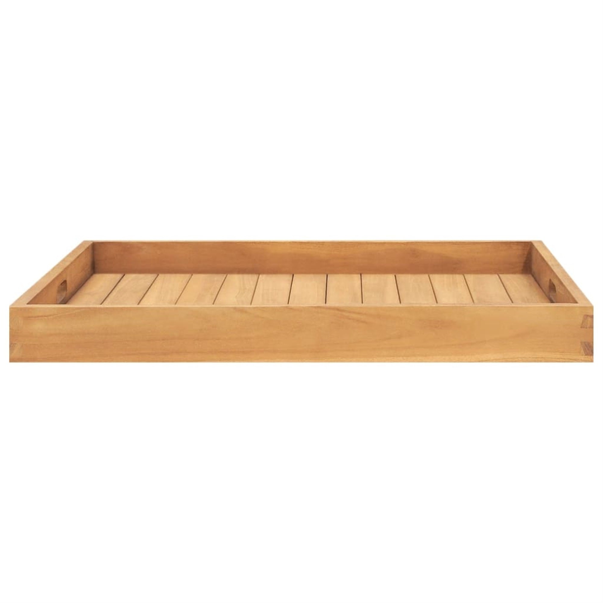 Vidaxl Serving Tray 27.6'X27.6' Solid Wood Teak
