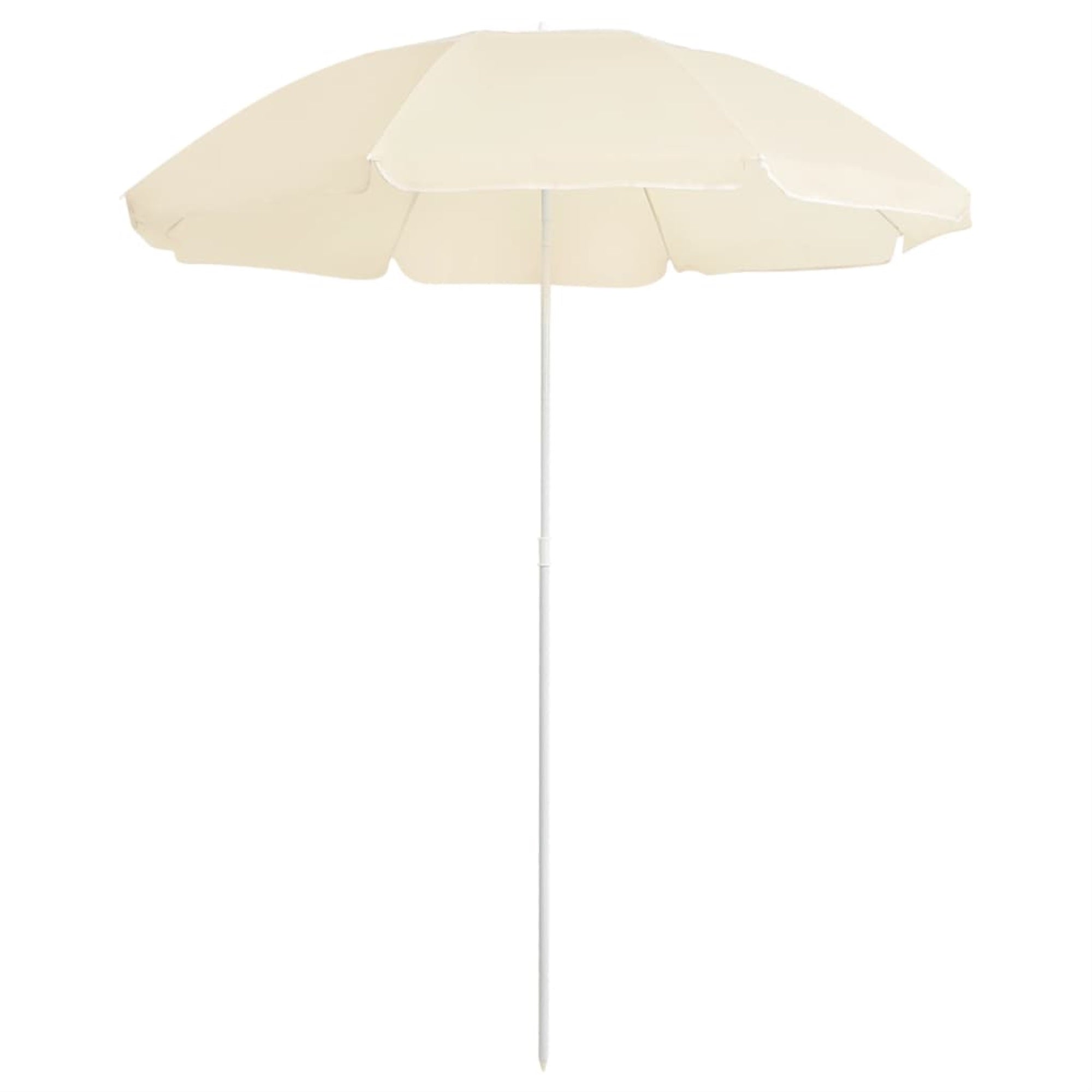 Vidaxl Outdoor Parasol With Steel Pole Sand 70.9'