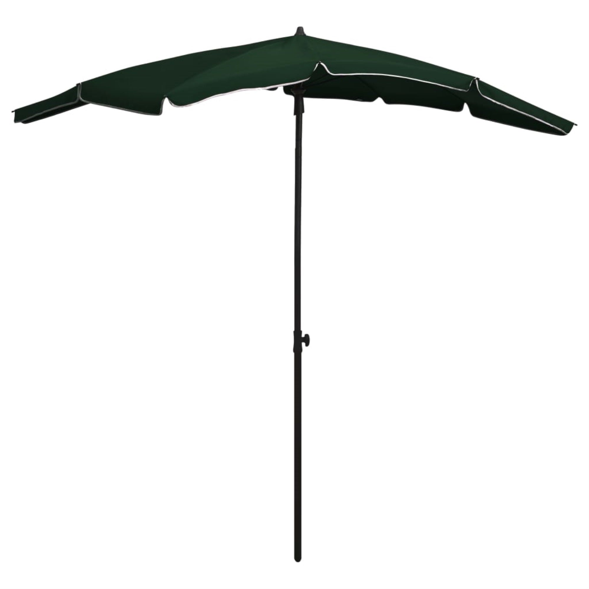 Vidaxl Garden Parasol With Pole 78.7'X51.2' Green