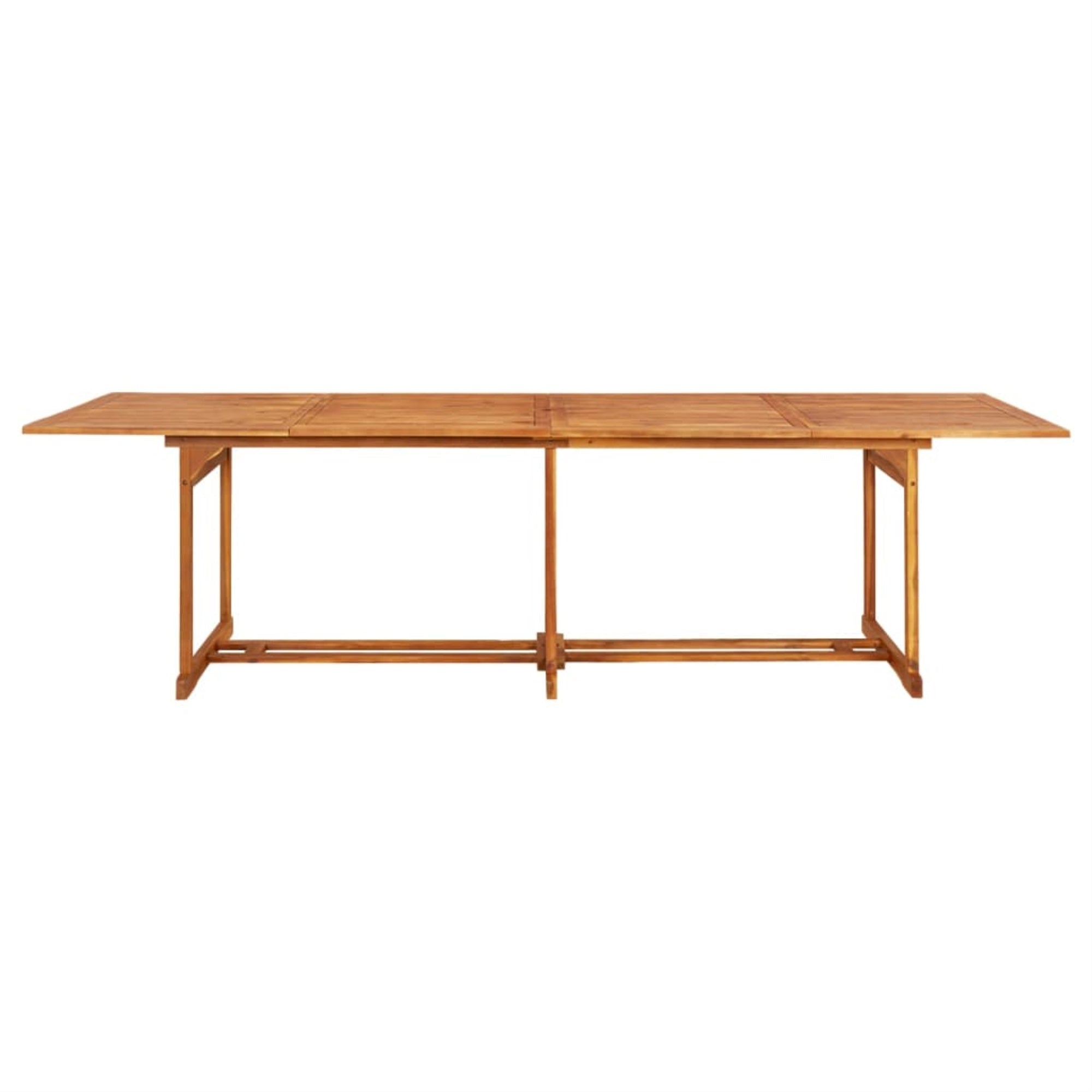 Vidaxl Patio Dining Table 110.2'X35.4'X29.5' Solid Acacia Wood